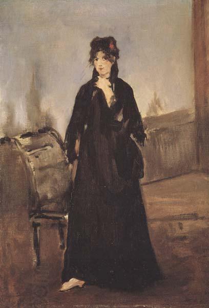 Edouard Manet Portrait de Berthe Morisot (mk40)